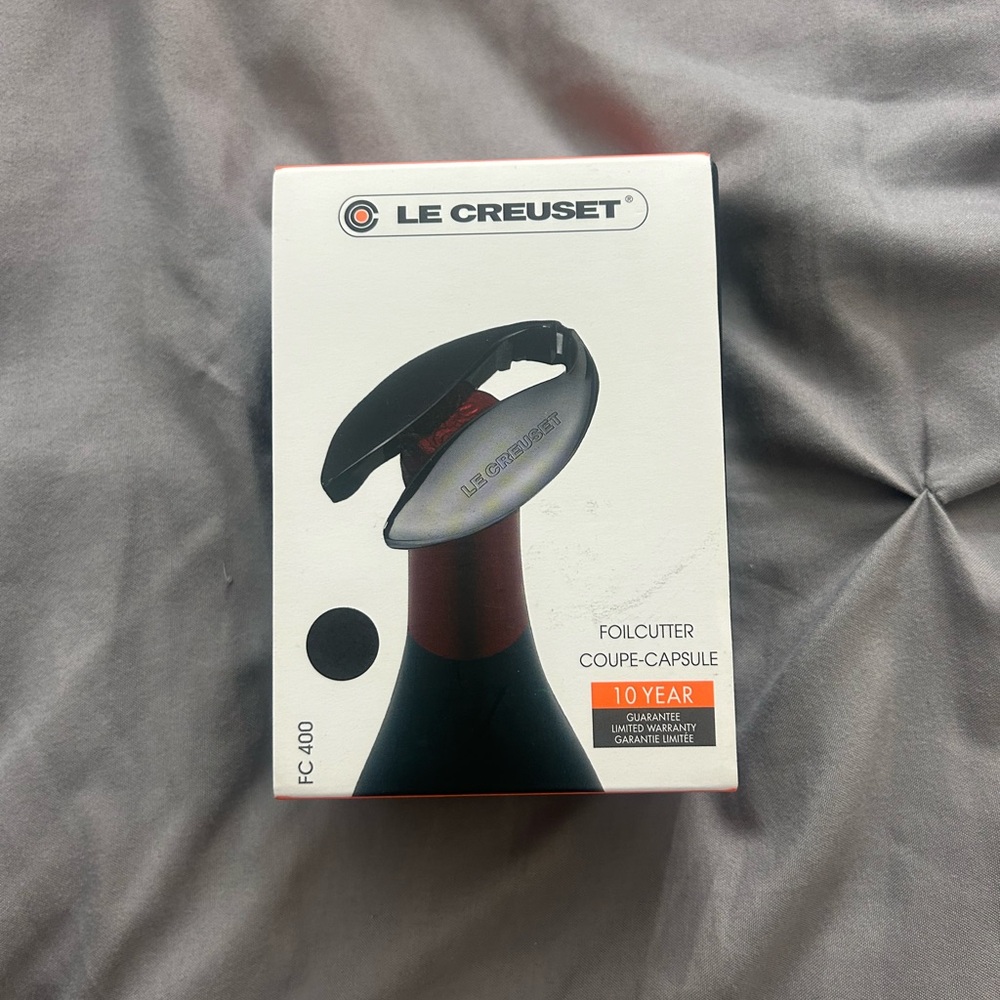 Le Creuset Foil Cutter FC-400 – Black (New in Box)